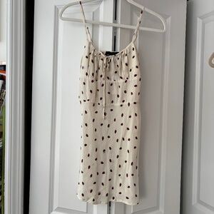 Realisation Par Inex Strawberry print milkmaid sundress xxc